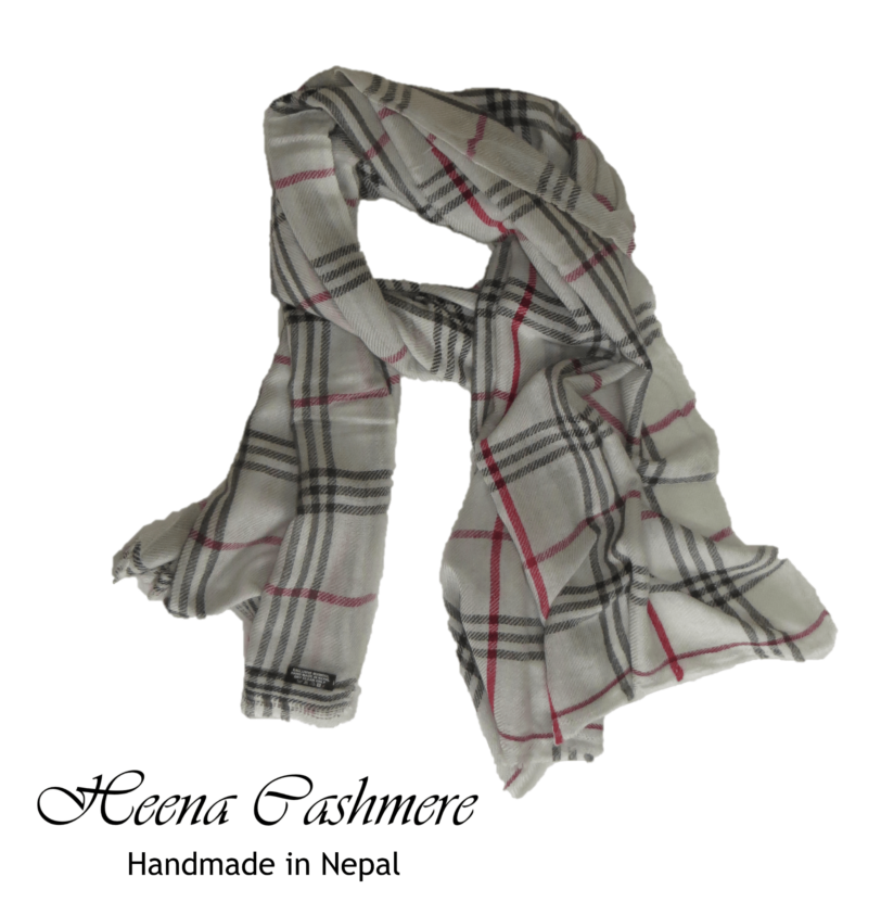 ST01 - Woven Scarf (Stole) - 100% Acrylic (Cashmere-Feel) - Image 8